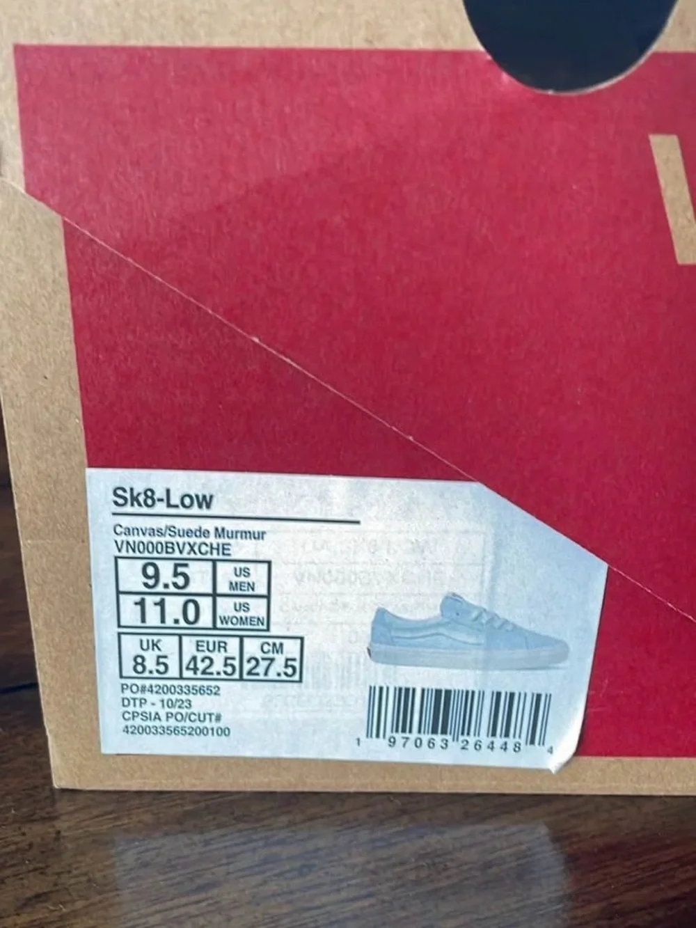 Vans Shoes Sk8-Low unisex men’s 9.5 or women’s 11 nwt new Low Top